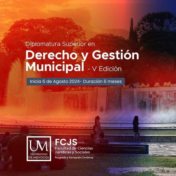 Diplomatura Superior en Derecho y Gestión Municipal - V Edición