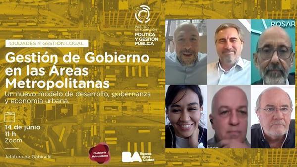 Seminario “Gestión de Gobierno en las áreas metropolitanas. Un nuevo modelo de desarrollo, gobernanza y economía urbana”