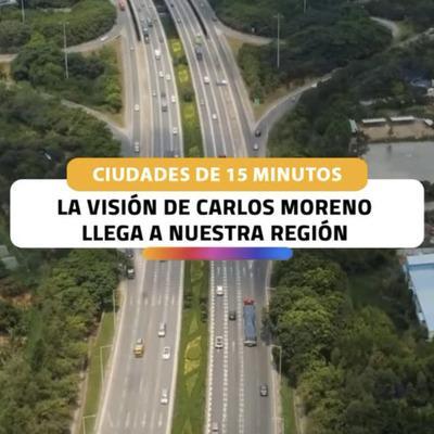Ente Metropolitano Córdoba: Ciudades de 15 minutos, la visión de Carlos Moreno llega a nuestra región