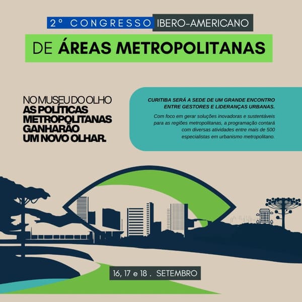 2° Congreso Iberoamericano de Áreas Metropolitanas
