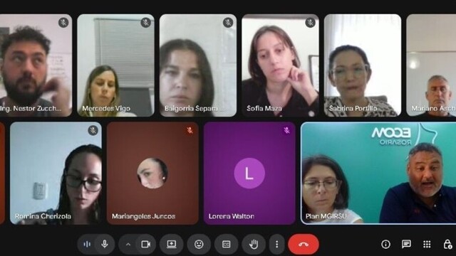 Se reunió la Comisión Metropolitana GIRSU del ECOM Rosario