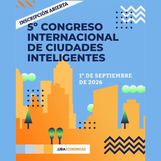 5° Congreso Internacional de Ciudades Inteligentes